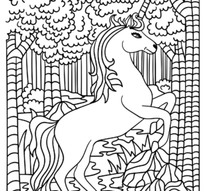 Jednorożec kolorowanka