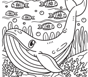 Podwodny świat kolorowanka