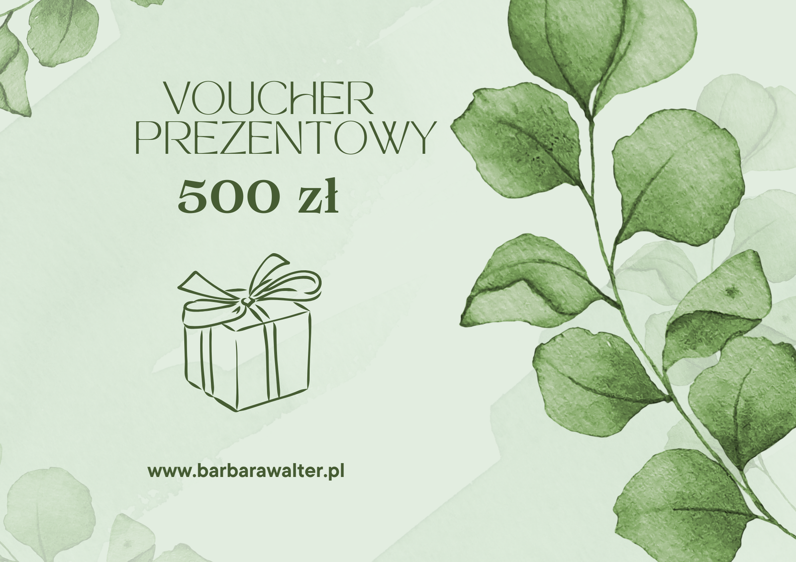 Voucher prezentowy 500 zł